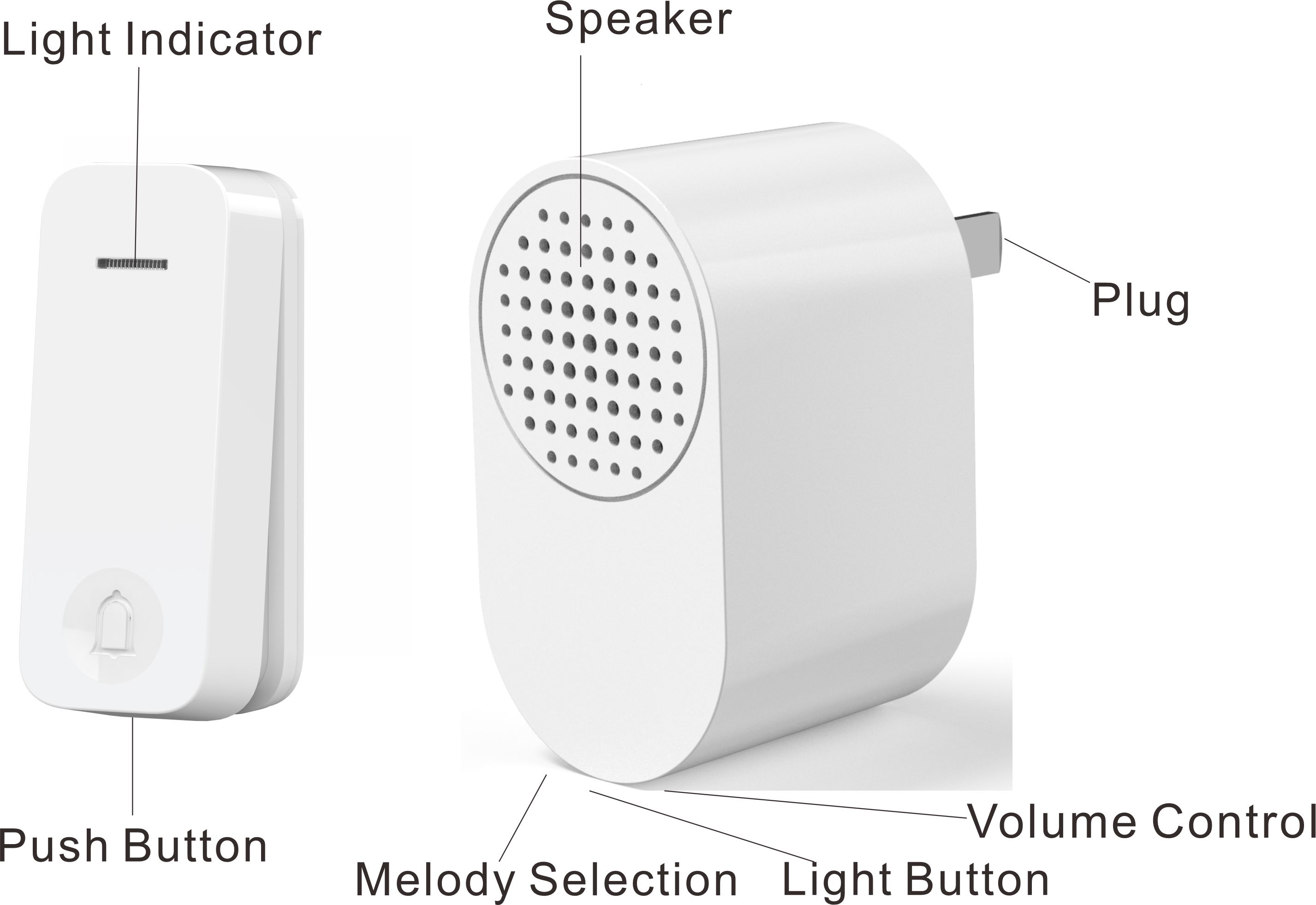 FB-313L,wireless doorbell