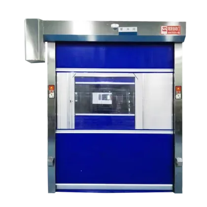 Warehouse PVC High Speed Door puerta rapida