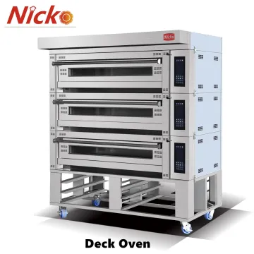 Quipment Commercial 4 Deck Oven 8-Tray Gas and Electric Baking Ovens for Sale