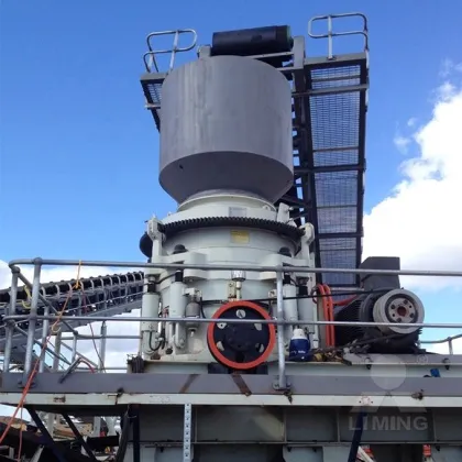 Iron Ore Crusher Plant for Sale: Mining Gold, Titanium, Ore, River Stone Hydraulic Cone Crushing Machine Price