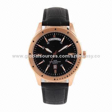 High-end Metal Watch Made in Shenzhen Manufacturer, Miyota Movement