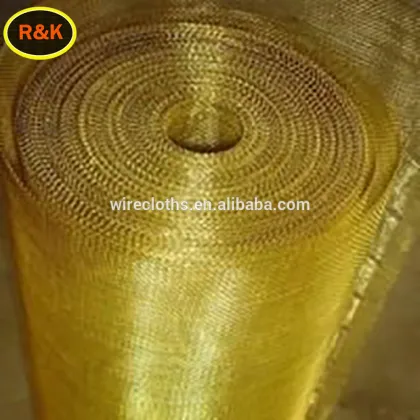 Copper Wire Mesh Crimped Wire Mesh