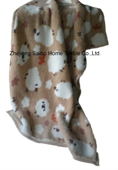 Super soft printing sherpa blanket