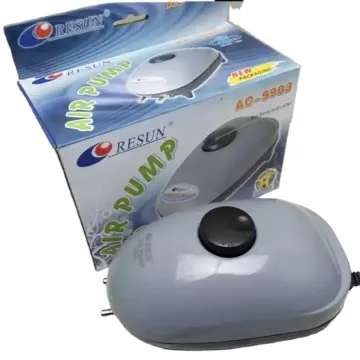 Resun AC-9902/9908 Aquarium-Sauerstoffpumpe und Zubehör: Steigern Sie den Sauerstoffgehalt in Ihrer aquatischen Umgebung