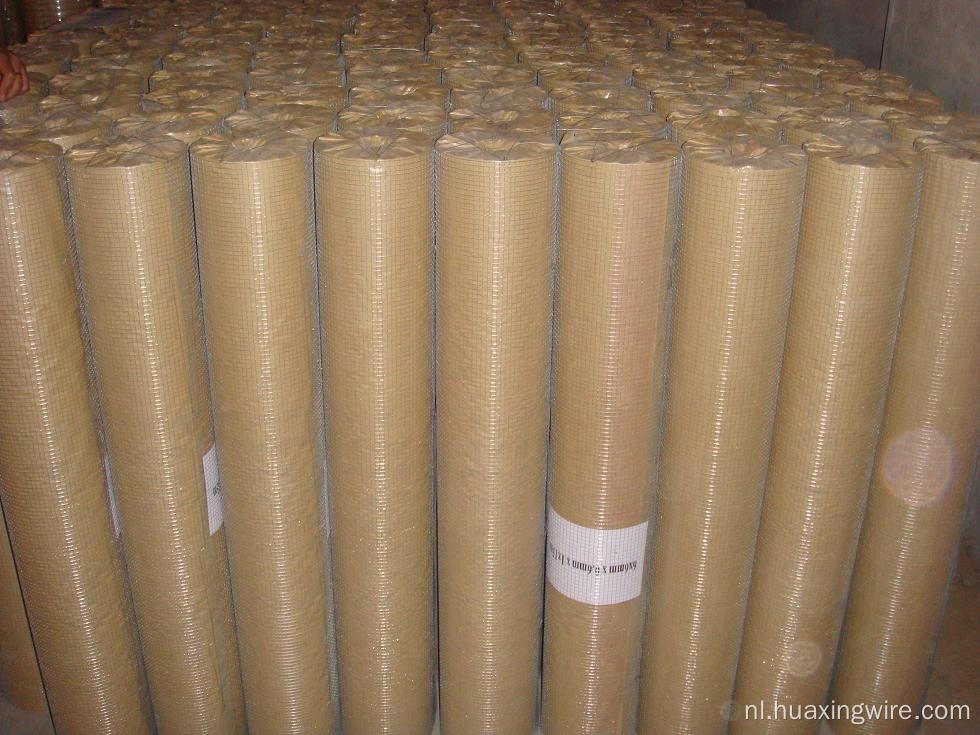 Hot-dip zink plating gelaste gaas