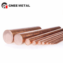 polished copper bar