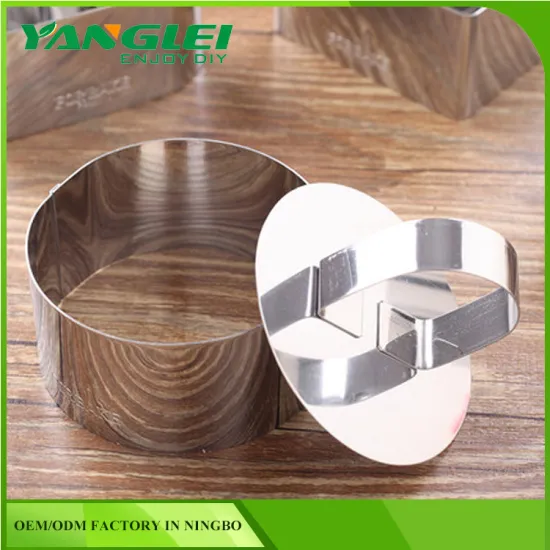YL-241 Stainless steel Round mousse ring
