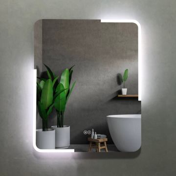 LED Bathroom Backlit Vanity Dimmable Anti-Fog Makeup Mirror