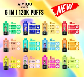 WASPE Aiviou 6in1 150K puffs Wholesale disposable vape