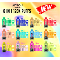 WASPE Aiviou 6u1 150K puffs Veleprodajni jednokratni vape