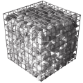 Gabungan Hexagonal Wire Mesh Gabion Basket