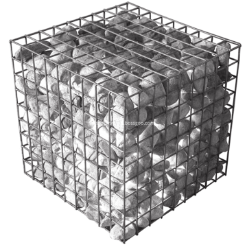 Gabungan Hexagonal Wire Mesh Gabion Basket