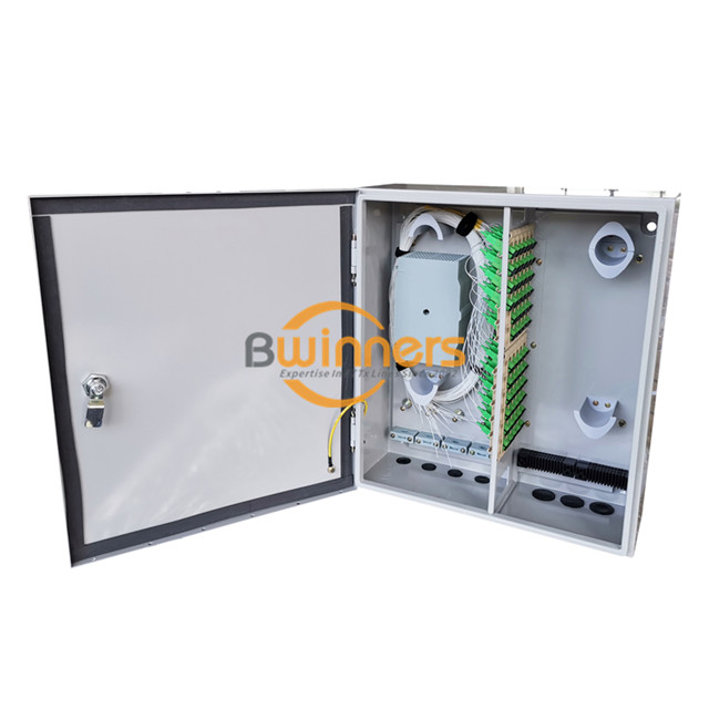 72 Cores Outdoor Fiber Metal Box