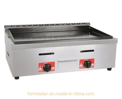Counter Top Non-Stick Gas Grill Enamel Grille Desktop Gas Griddles
