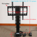 Mécanisme de montage de levage électrique de téléviseur électrique moteur réglable à hauteur