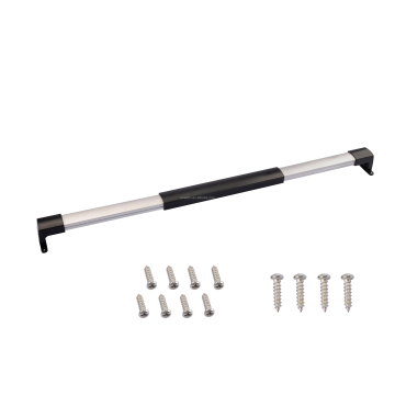 Adjustable Universal Screen Door Push Cross Bar Handle - 21-5/8 inch to 28-5/8 inch