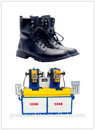 Martin boots making machine