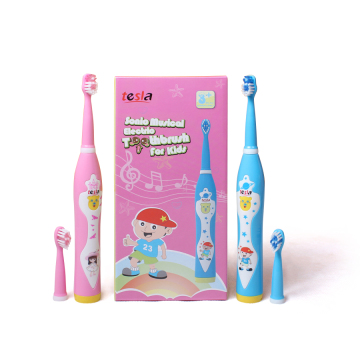 Waterproof Whole Mouth Sonic Kids 360 Music Electric Toothbrush