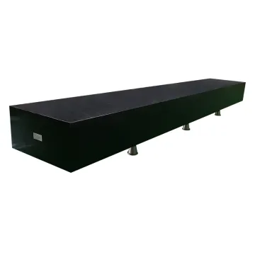 Calibration Tools Inspection: Black Granite Surface Plate Block Measuring