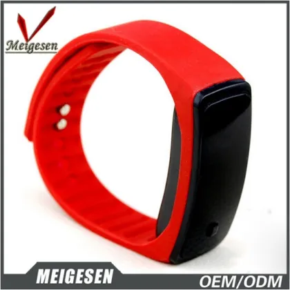 Retail led watches customized logo 30 meter water resistant fashion led watches