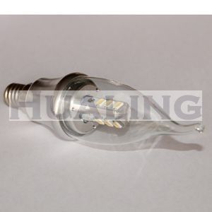 High Efficiency E14 / E27 / B22 Dimmable Led Light Bulbs 5630 Smd 6w Hl-s3-6w-2