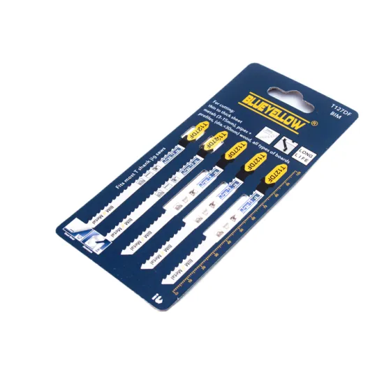 T127DF 8TPI Bi-Metal T-Shank Jig Saw Blade for Wood Scroll Cuts
