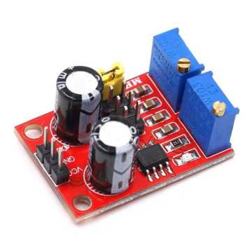 NE555 โมดูลเครื่องกำเนิดสัญญาณวงจรความถี่พัลส์
