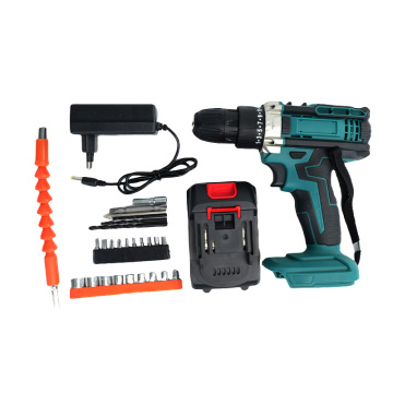 Portable Electric Cordless Pulse Brush Screwdriver with Lithium Battery Kit