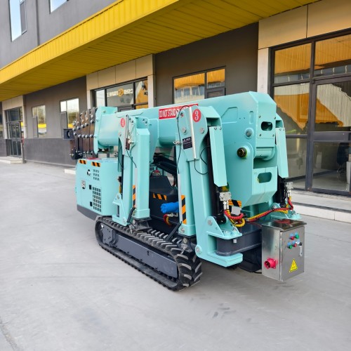 Сверхмощный 4-тонный гусеничный кран-паук