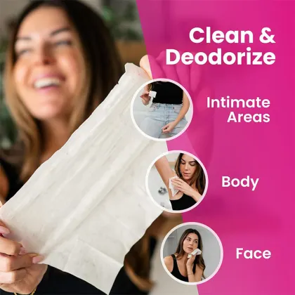 Personal pH Balance Feminine Wipes for Daily Care