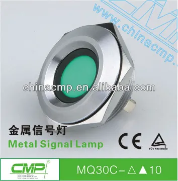 metal panel 12v led signal miniature lamp ,stainless steel anti-vandal waterproof indicator roof light pilot lamp TUV CE