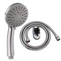 Square chrome handheld bathroom hand shower