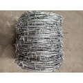 Bobina de alambre de púas de acero galvanizado para uso agrícola