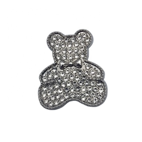 Accessoire de bijoux élégant avec boucle de chaussure en strass