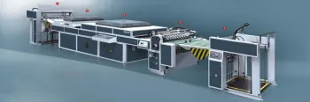 ZXSG-1200B Automatic UV coating machine (one coater)