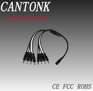 CCTV Camera 1 to 8CH Power Cable Splitter