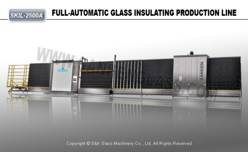 (SKIL-2500A) Double Glass Insulating Glass Production Line / Glass Machine