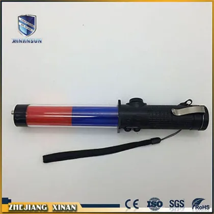 electric baton traffic rubber stick riot baton