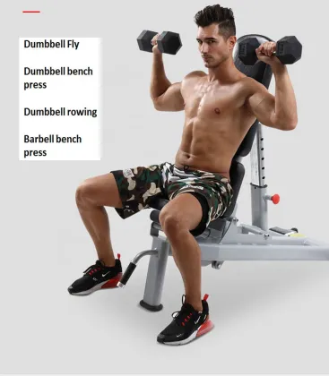 Comprehensive Home Gym Equipment: Household Multifunctional Dumbbell Bench, Supine Board, and Sit-Ups Fitness Equipment