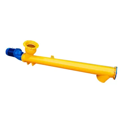 Portable Screw Conveyor Machine for Cement Automation: Industrial Automatic Screw Feeder