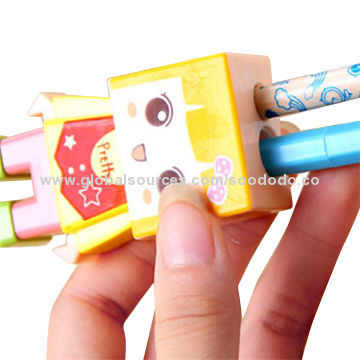 Manual Pencil Sharpener, Good Quality, PVC Material, Sample Free, for Gift/Promotion, China Supplier