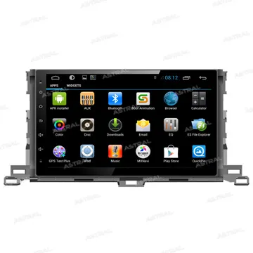 Wholesale Full Touch Navigation Device Android Indash Car Stereo Toyota Highlander 2015