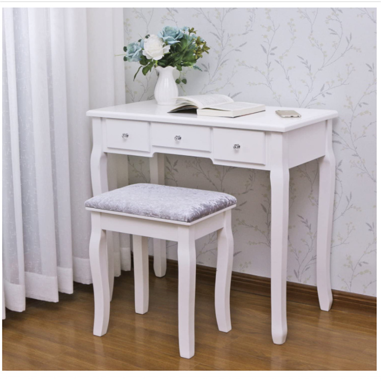 Vanity Set With Stool 2