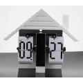 Holland Style House Flip Table Clock