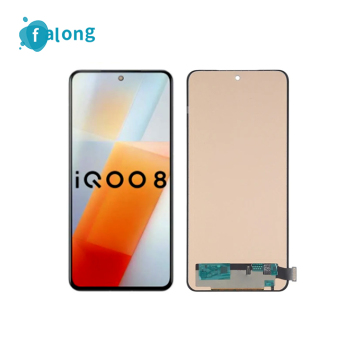 6.56 "Màn hình cảm ứng màn hình LCD AMOLED cho Vivo IQOO 8 V2136A Thay thế