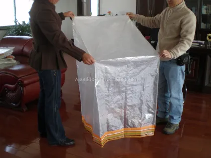 Transparent PE Plastic Chair Furniture Covers - Brand New