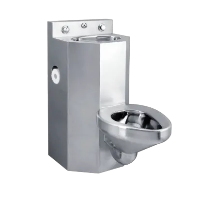 American style combination toilet