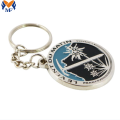 Metal Customised Company Logo Keychain Keyholder