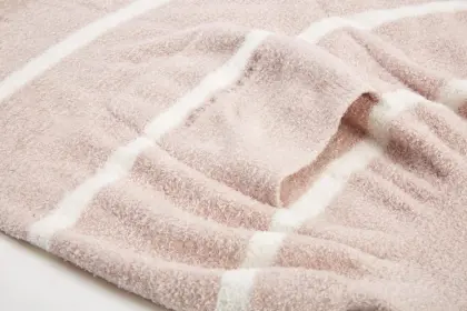 Women's Knitted Loungewear Homewear Stripe Pajama Pants