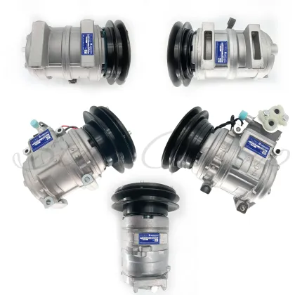 OEM 24V Hitachi Vehicle Air Conditioner Compressor DKS15 R134A